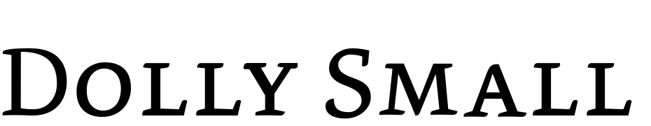 Dolly Small Caps Font Download Free